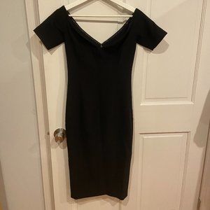 cinq a sept Birch Sweetheart Sheath Dress in Black - Size 4